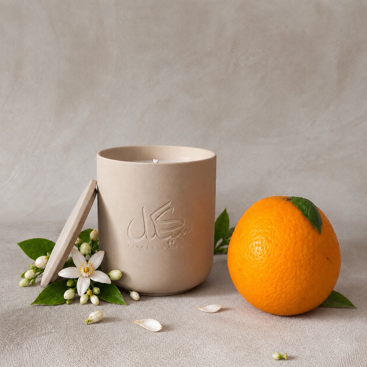 Bougie parfumée Jardin d'orangers — Fleur d'Oranger