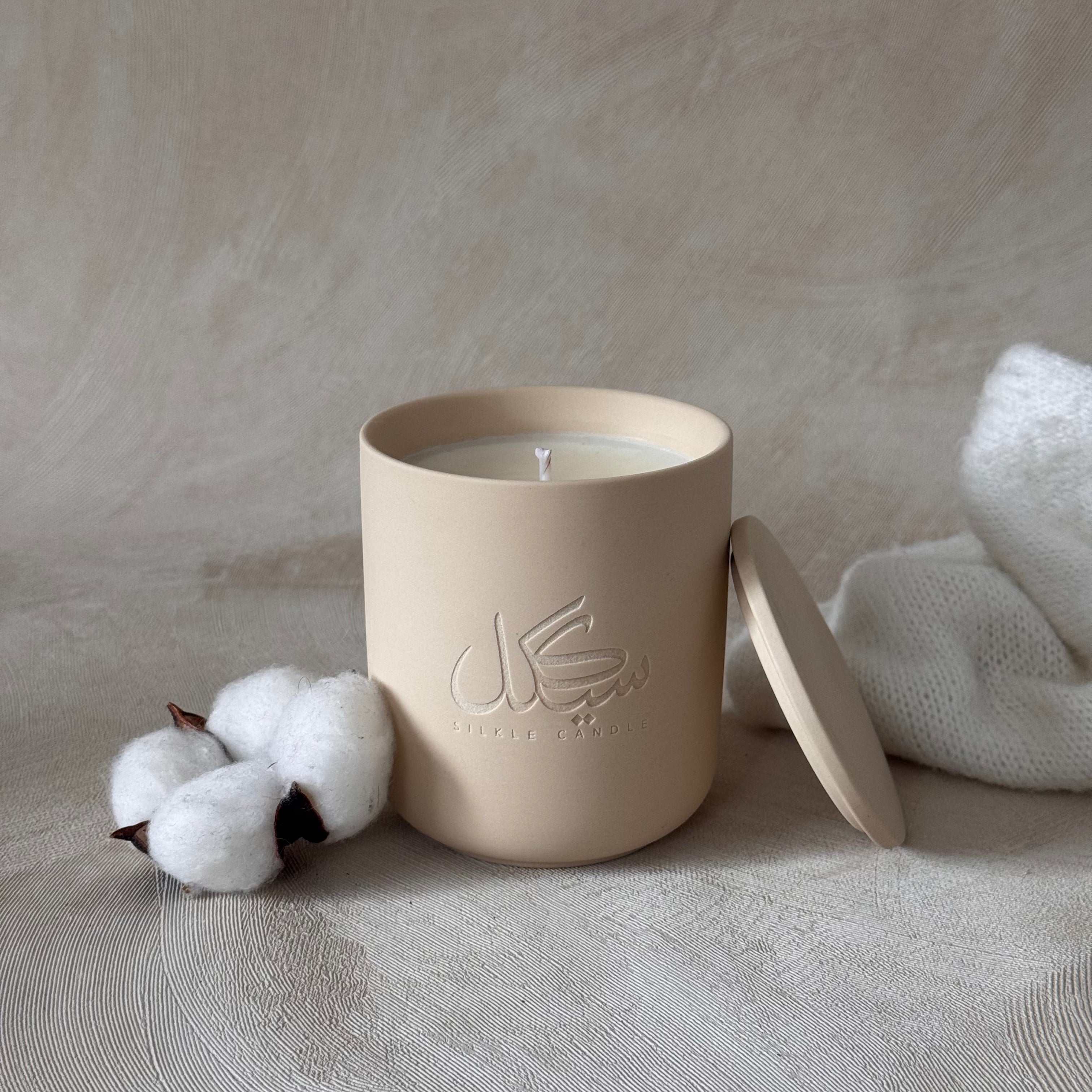 Bougie parfumée White secret — Musc Blanc, Jasmin Blanc & Cachemire